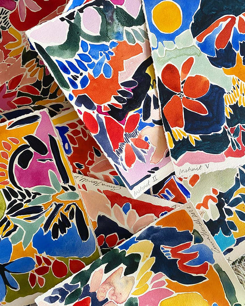 Small Abstract Painting Kit