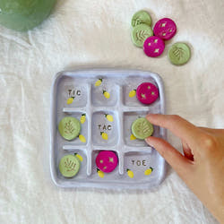 Tic Tac Toe Game Board Pottery Kit Creation