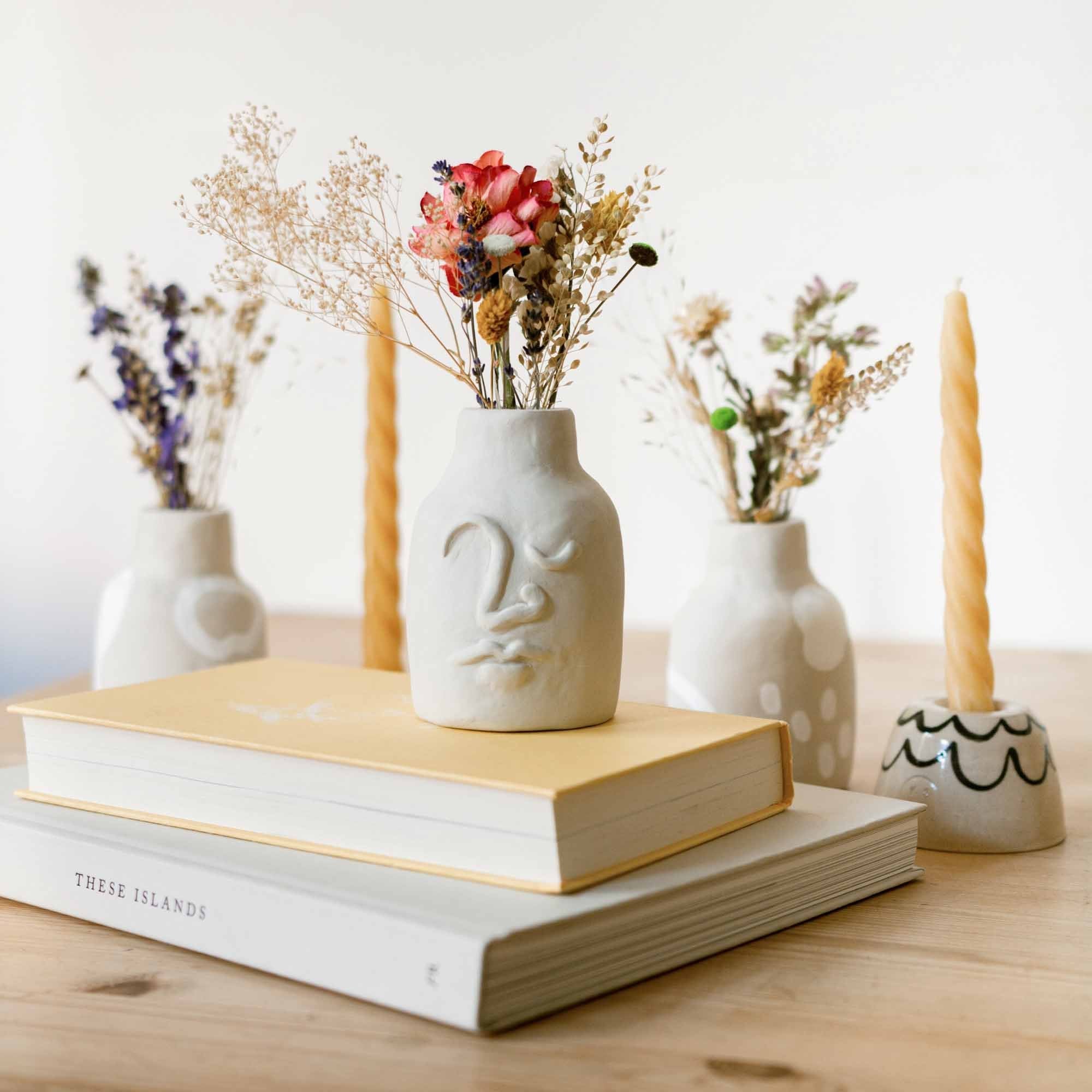 Dried Flower Vase Pottery Kit