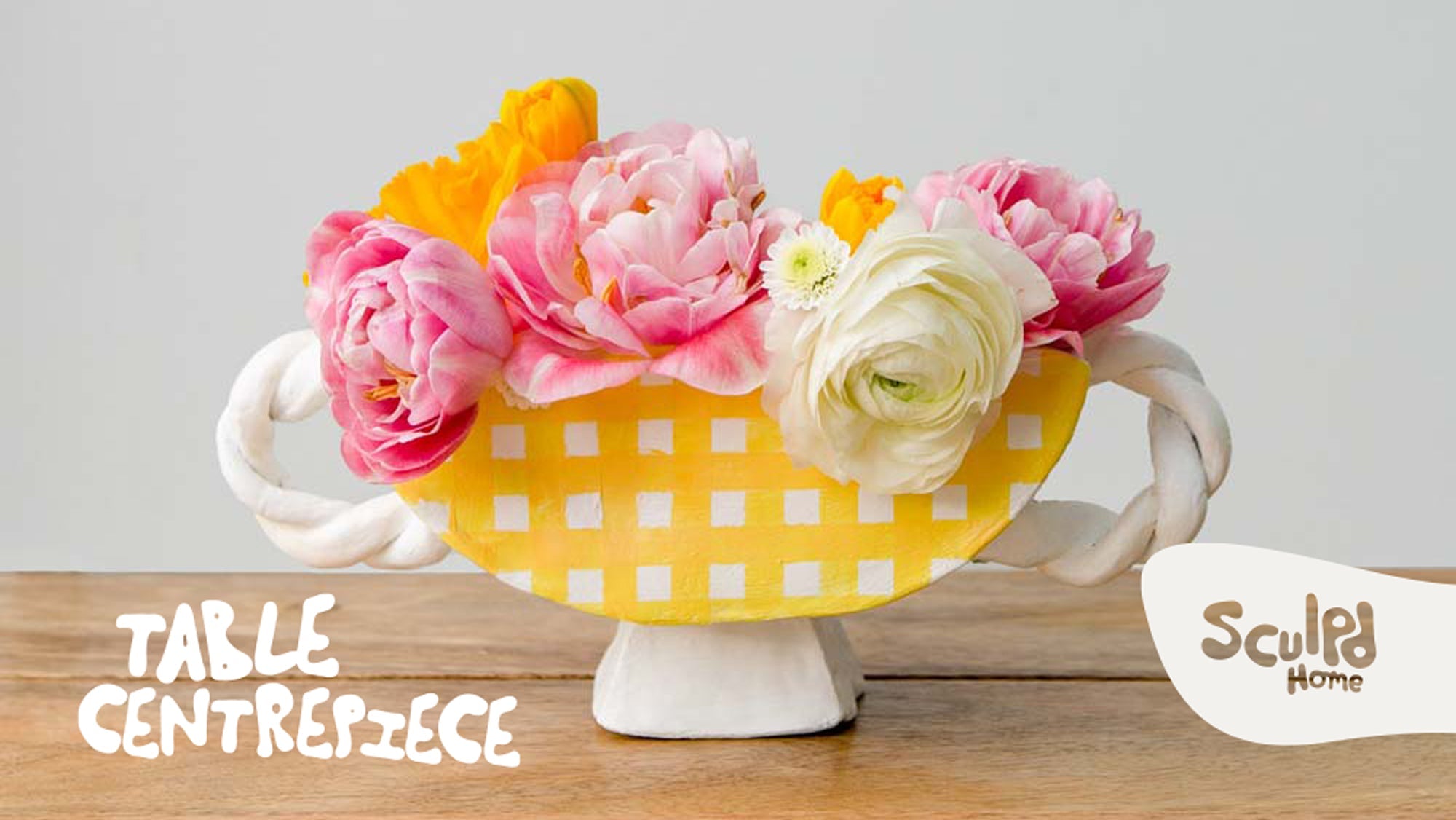 Make Your Own Table Centrepiece | By Sculpd Home