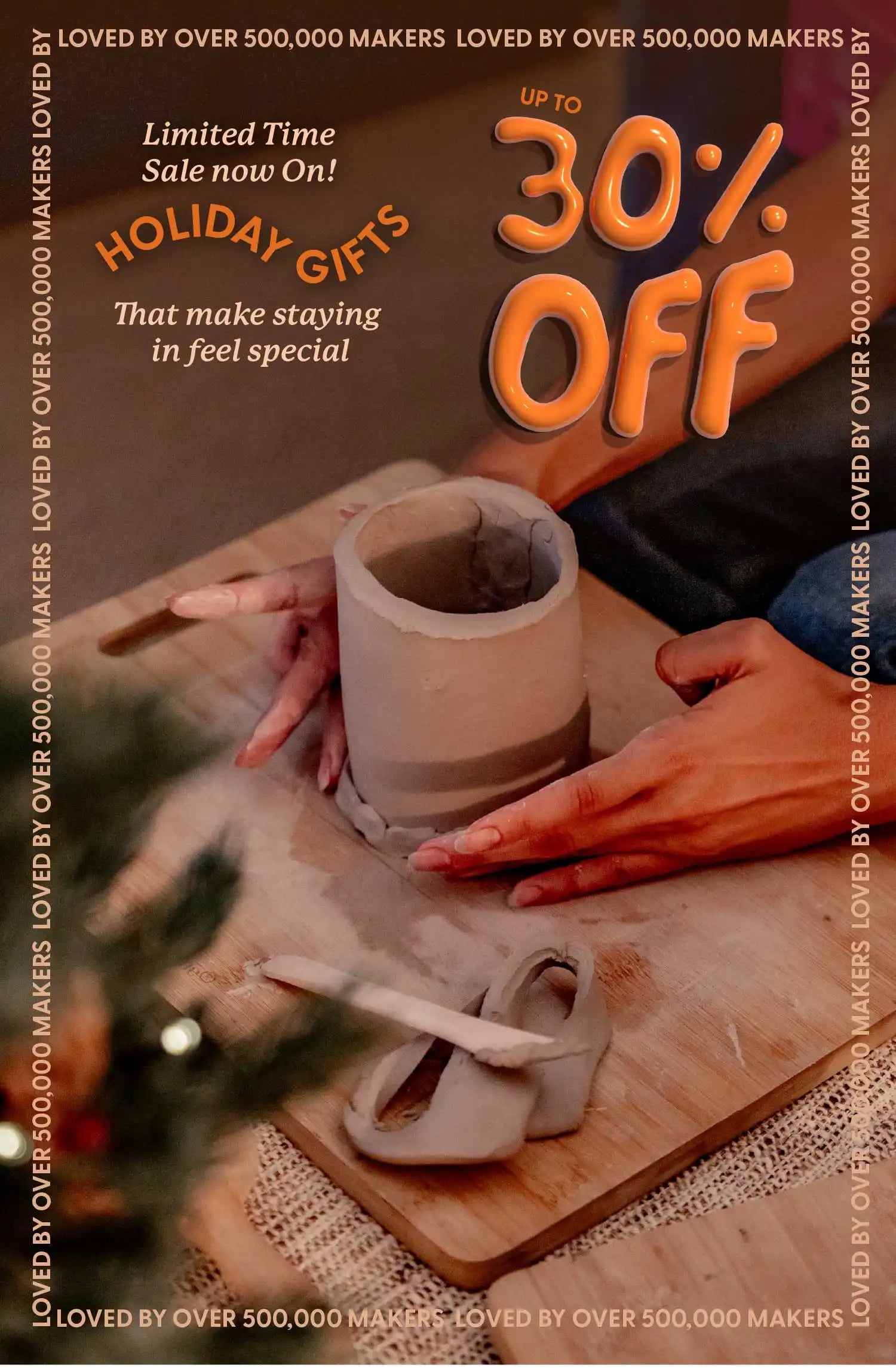 Holiday Sale Messaging Collection Mobile Banner