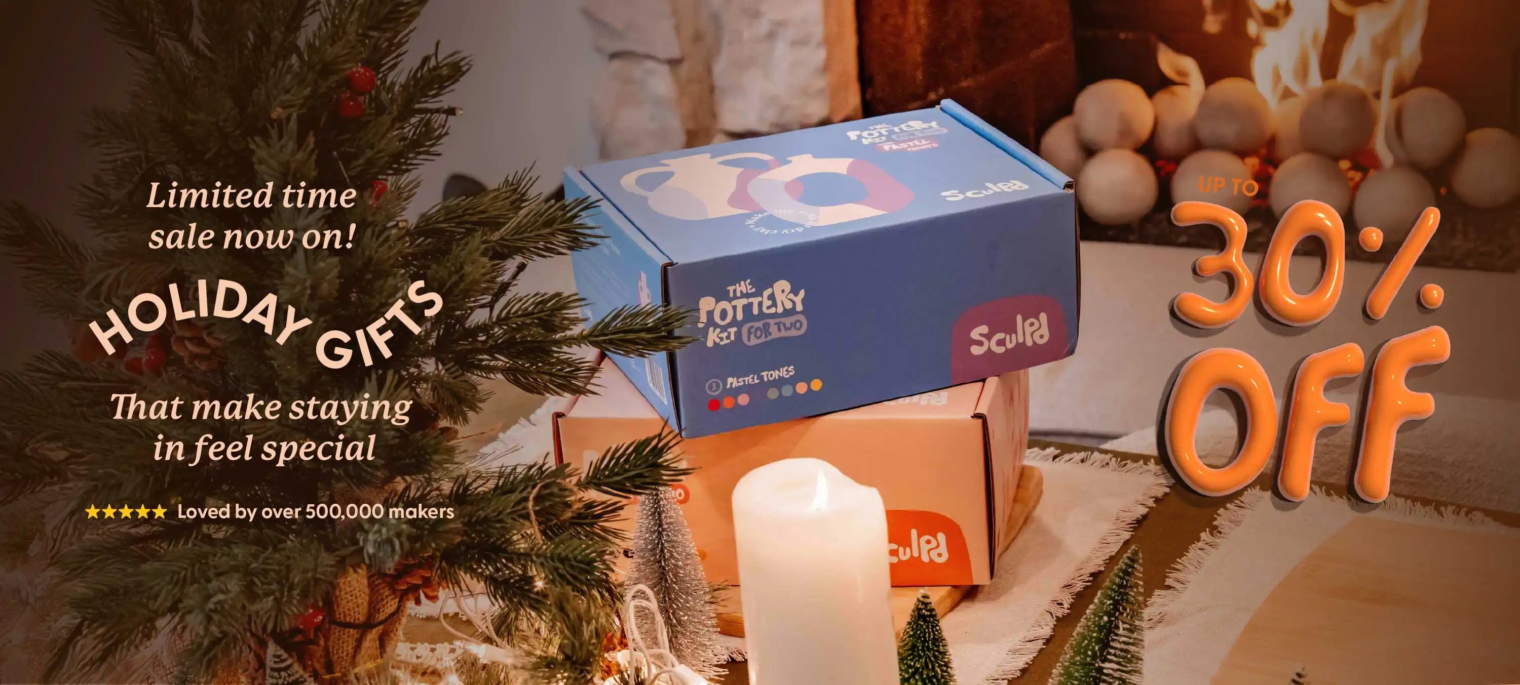 Holiday Sale Messaging Collection Banner