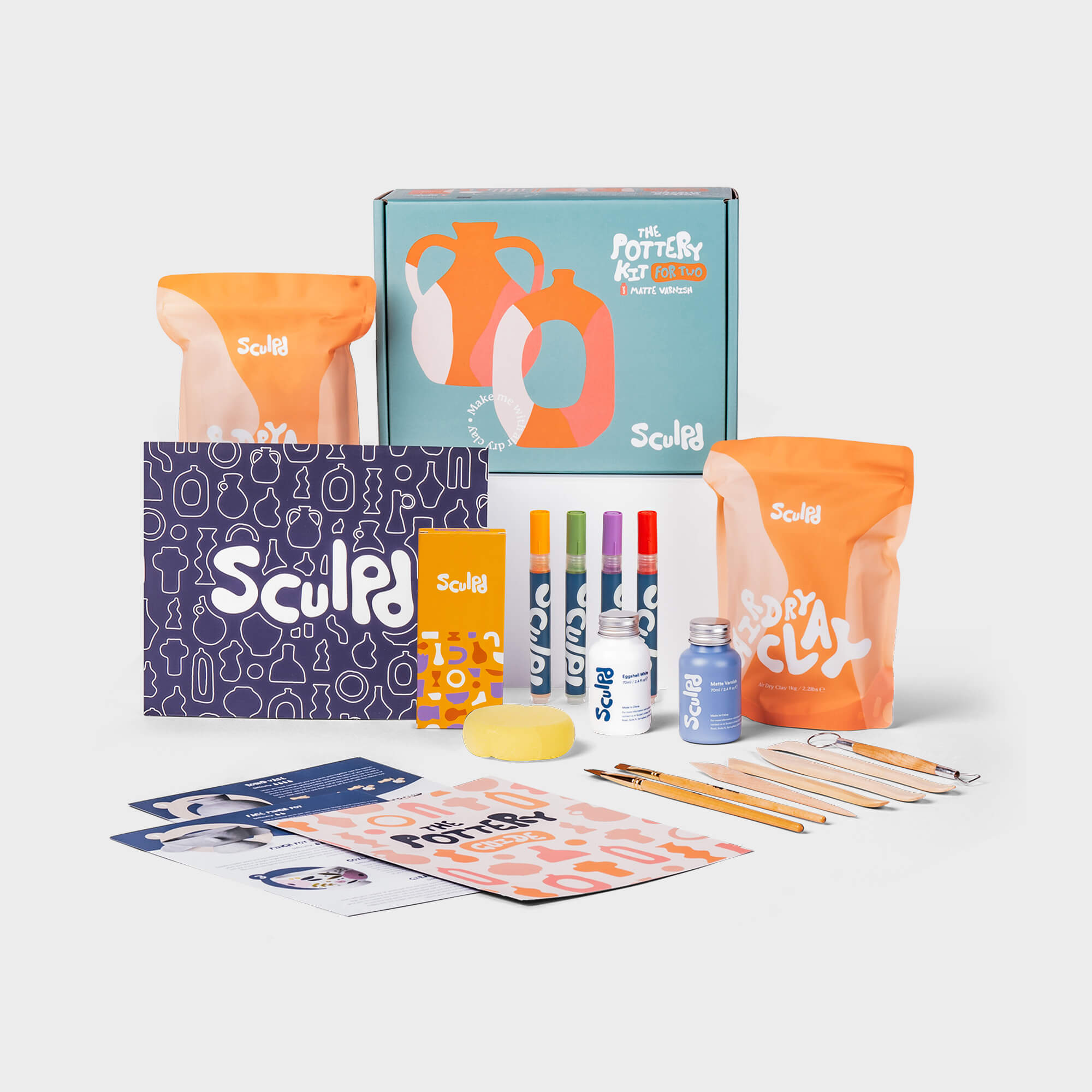 Sculpd Pottery Kit