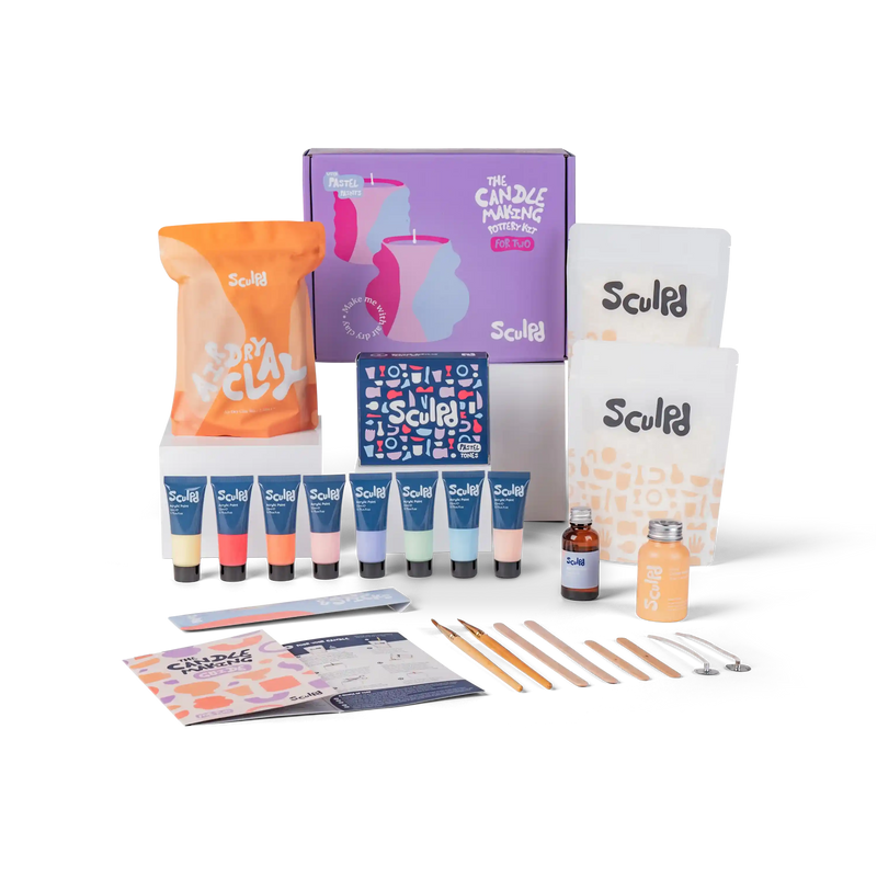 Sculpd Candle Making Kit Collection Card Banner