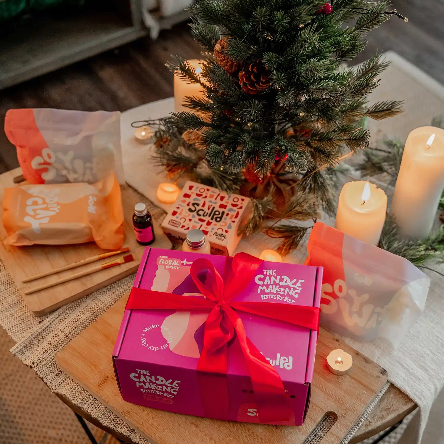 Christmas Sculpd ultimate date night bundle kit box