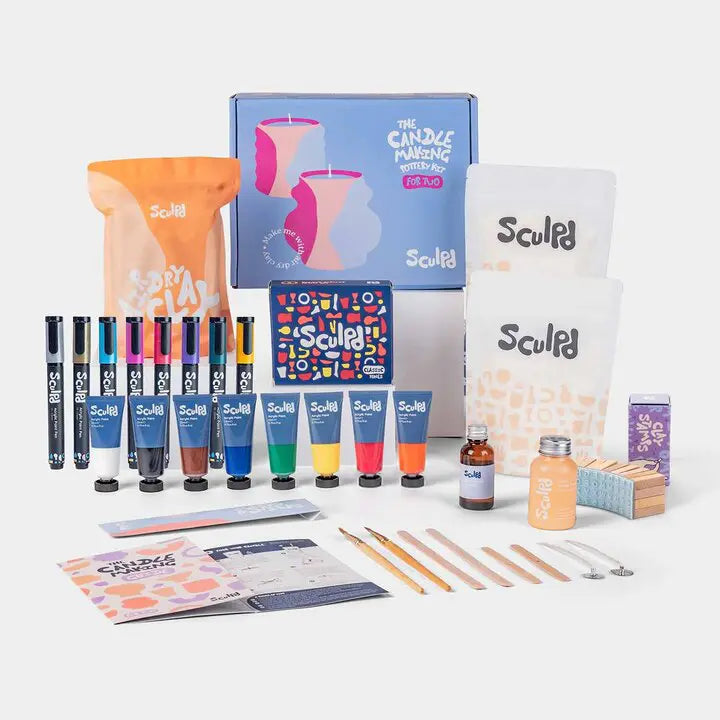 Sculpd Candle Making Kit for Two Limited Holiday Bundle
