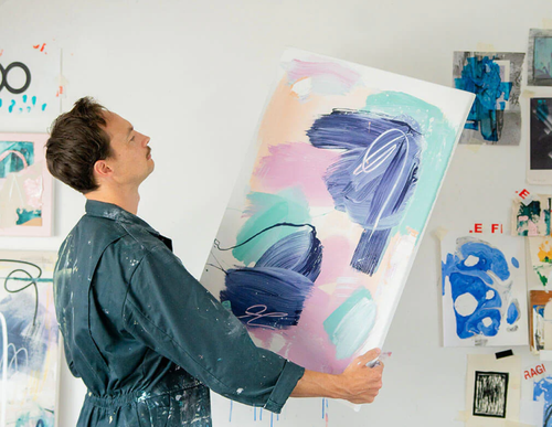 Large Abstract Painting Kit