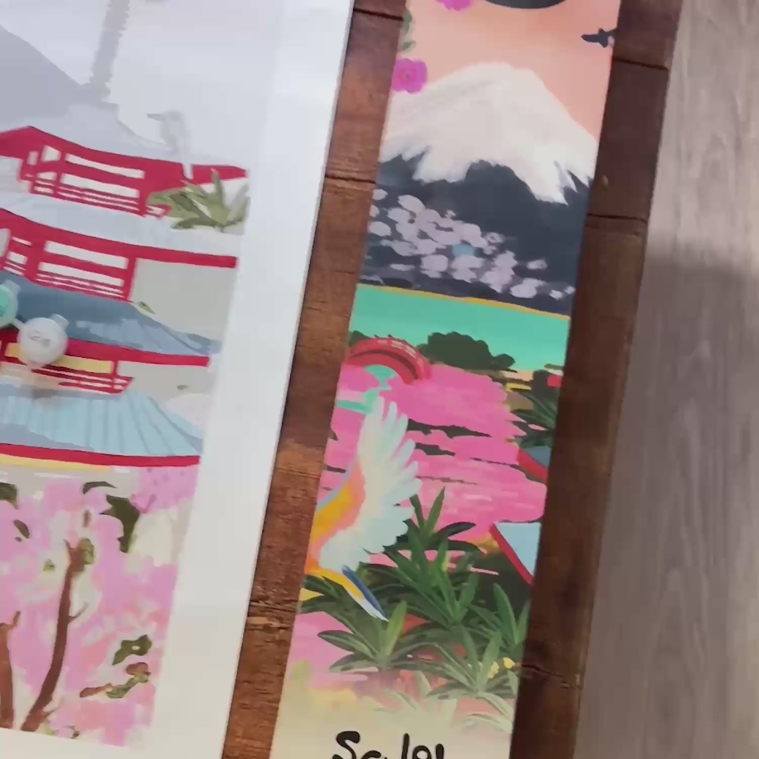 Sculpd x Hebe Paint by Numbers Mount Fuji