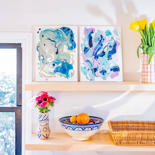 Large Abstract Painting Kit